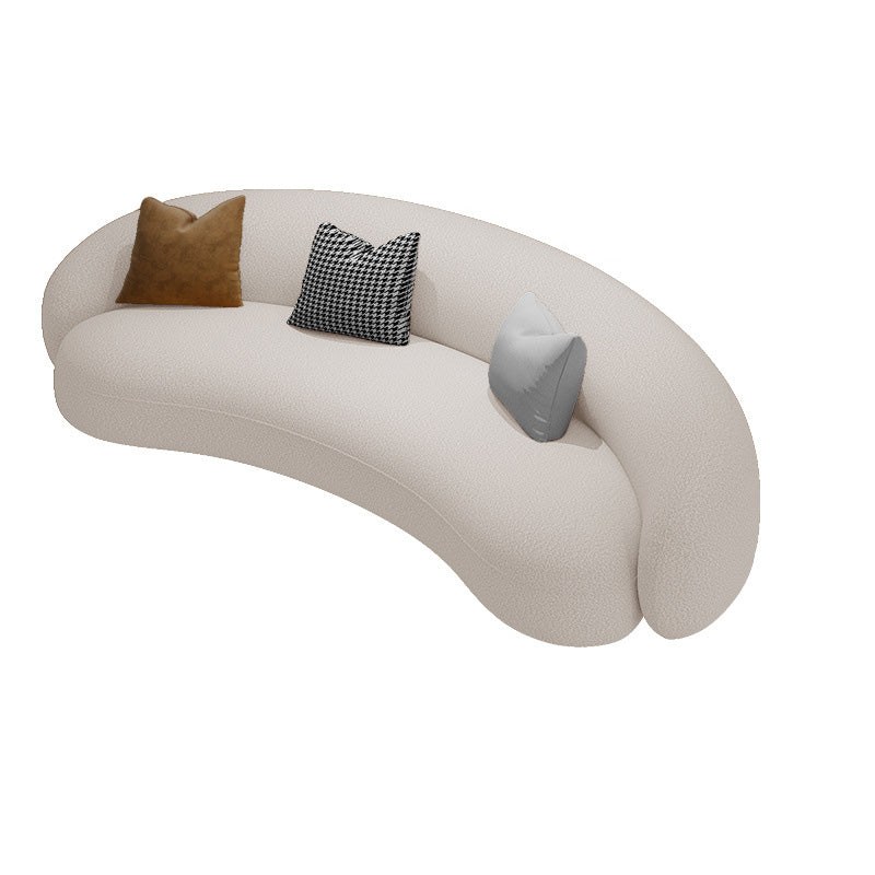 Tuxedo Arm Sofa with Pillows Cushions Standard Seating for Living Room