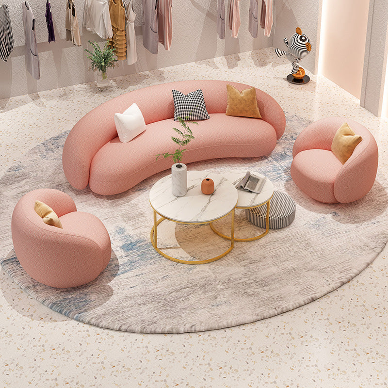 Tuxedo Arm Sofa with Pillows Cushions Standard Seating for Living Room
