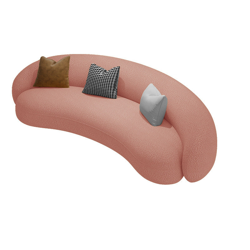 Tuxedo Arm Sofa with Pillows Cushions Standard Seating for Living Room