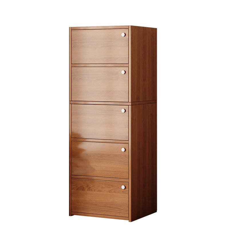 Modern Knobs Handle Storage Cabinet Solid Wood Standard Cabinet