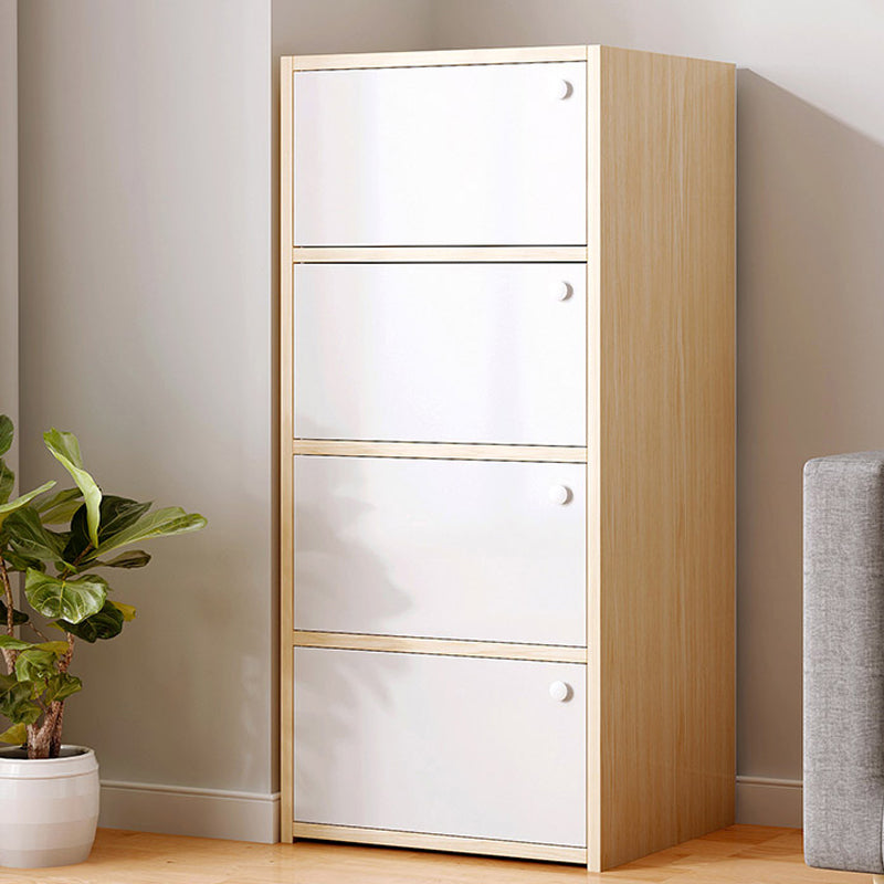 Modern Knobs Handle Storage Cabinet Solid Wood Standard Cabinet
