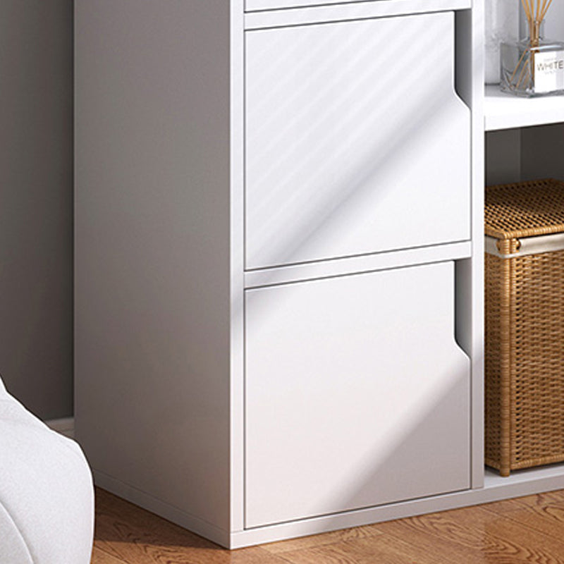 Modern Knobs Handle Storage Cabinet Solid Wood Standard Cabinet