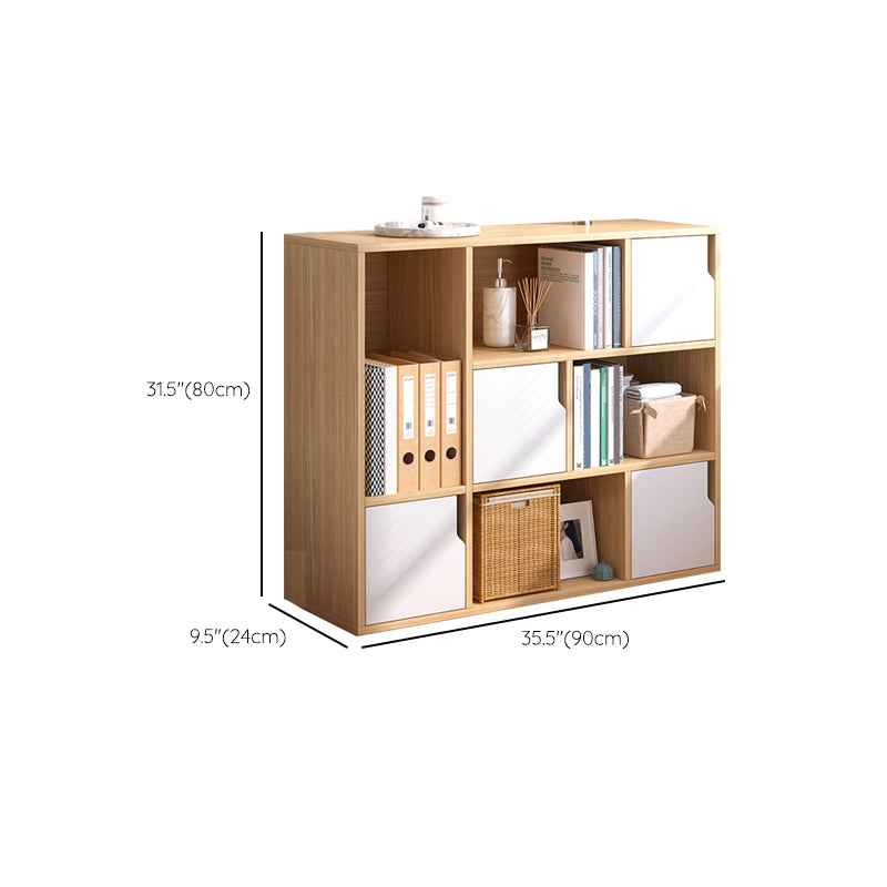 Modern Knobs Handle Storage Cabinet Solid Wood Standard Cabinet