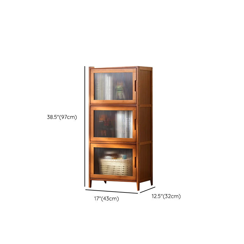 Water Resistant Storage Cabinet Glass Paned Standard Cabinet