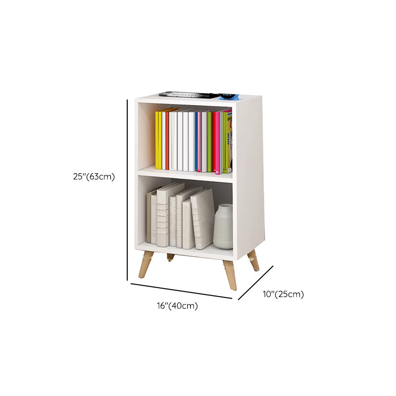 Simple Side Cabinet with Doors Modern Faux Wood Accent Cabinet