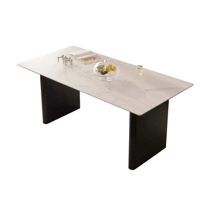 Modern Style Dining Sintered Stone Table Dining Rectangle Table for Home Use