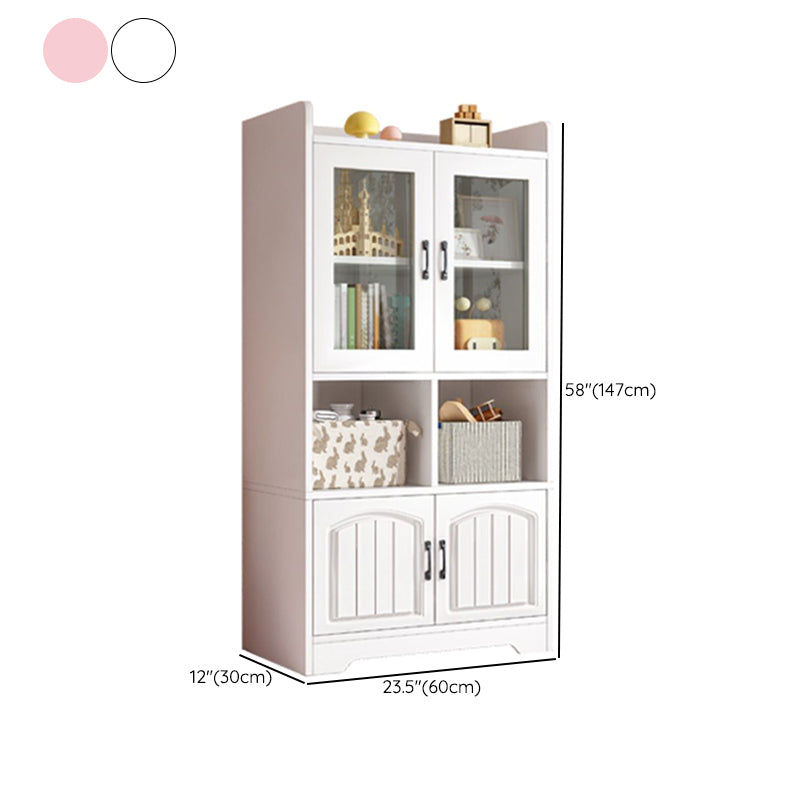 Urban Vertical Shelf Bookcase Engineered Wood Book Shelf for Study Room