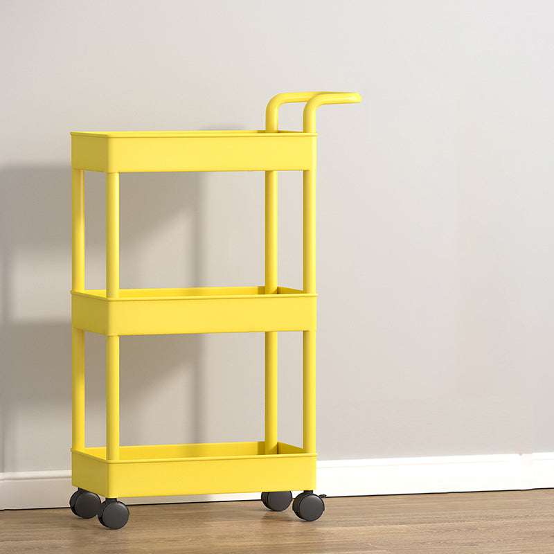 Scandinavian Plastic Bookcase Standard Open Back Bookshelf with Shelves