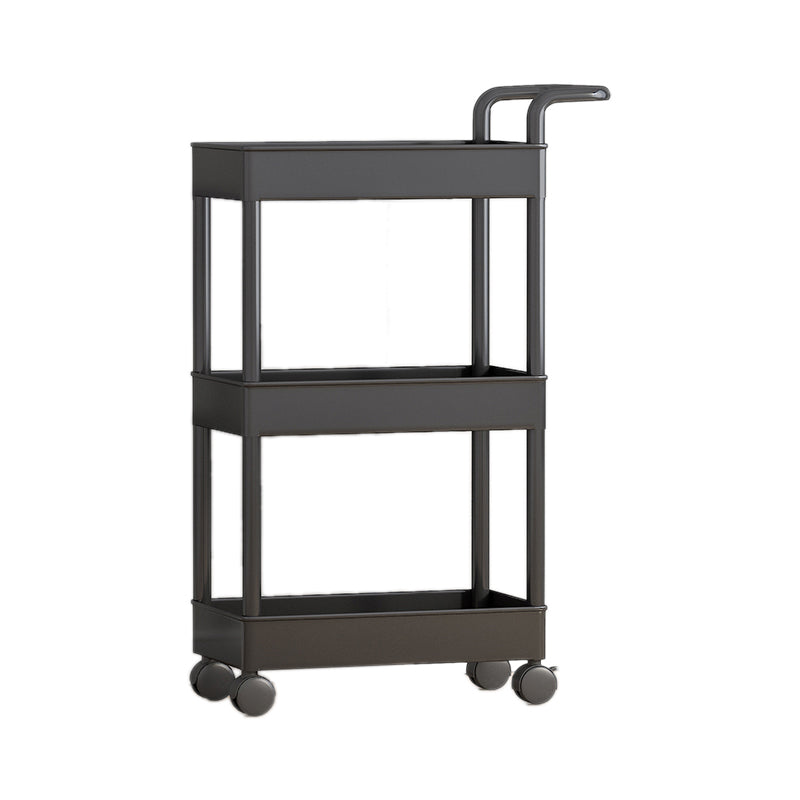 Scandinavian Plastic Bookcase Standard Open Back Bookshelf with Shelves