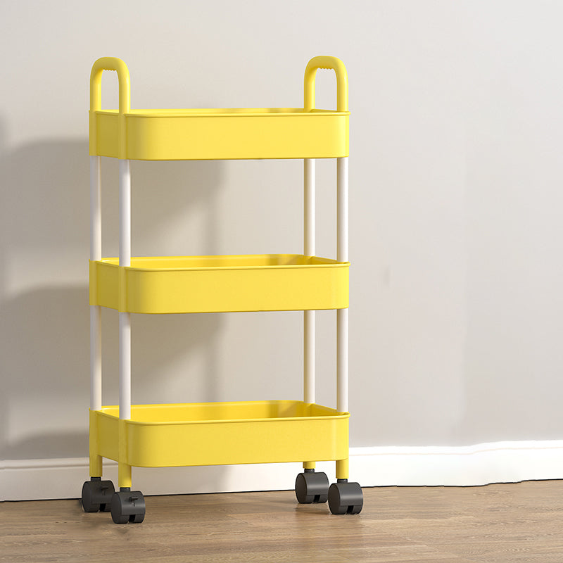 Scandinavian Plastic Bookcase Standard Open Back Bookshelf with Shelves