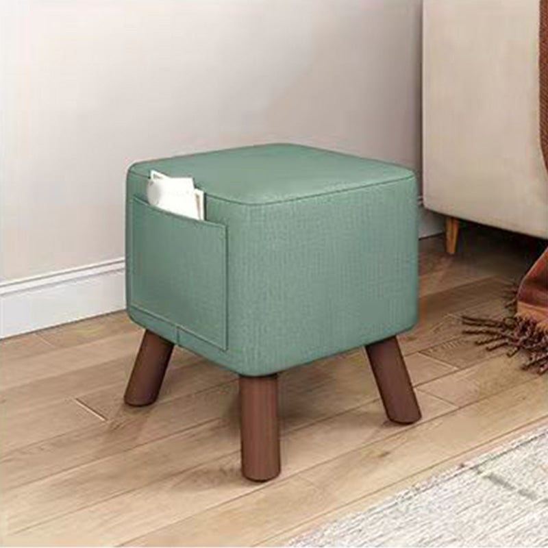 Modern Square Standard Pure Color Water Resistant Standard for Living Room