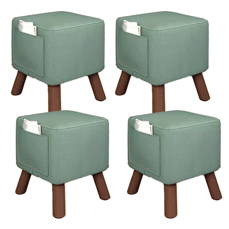 Modern Square Standard Pure Color Water Resistant Standard for Living Room