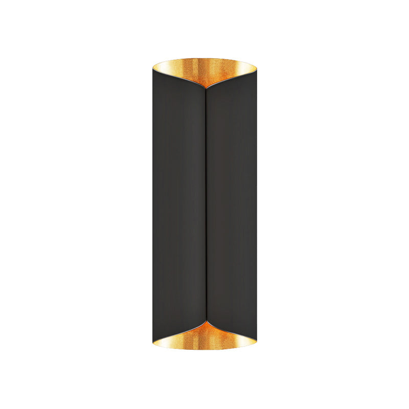 Modern Style Geometry Shape Wall Sconce Metal 2 Lights Sconces for Bedroom