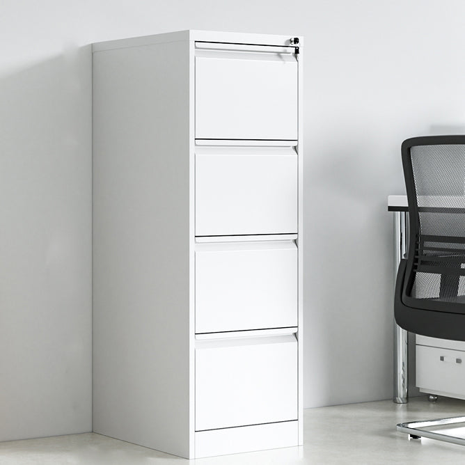 Contemporary Style File Cabinet Metal Vertical Filing Cabinet for Home Office