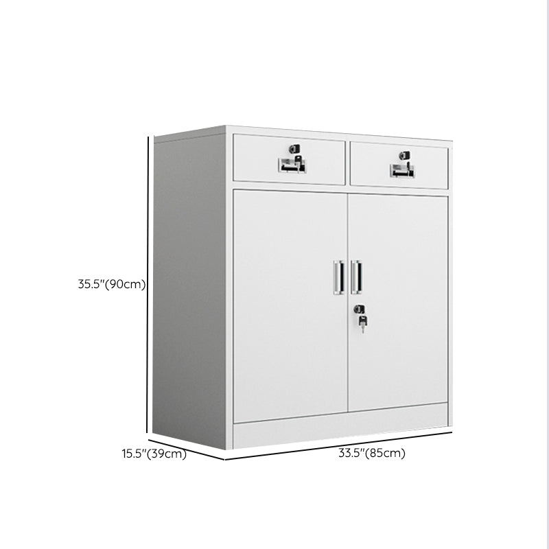 Modern Filing Cabinet Steel Lock and Storage Fire-Resistant File Cabinet