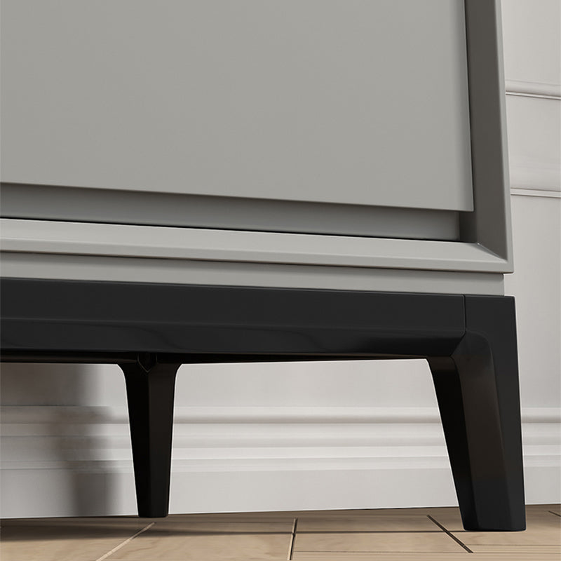 Contemporary Accent Chest with Drawers and Straight Legs Rectangle Chest