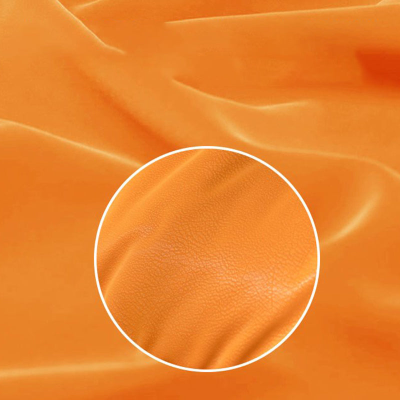 Modern Glider Chair Pure Color Metal Dark Legs Rocking Chair with Ottoman