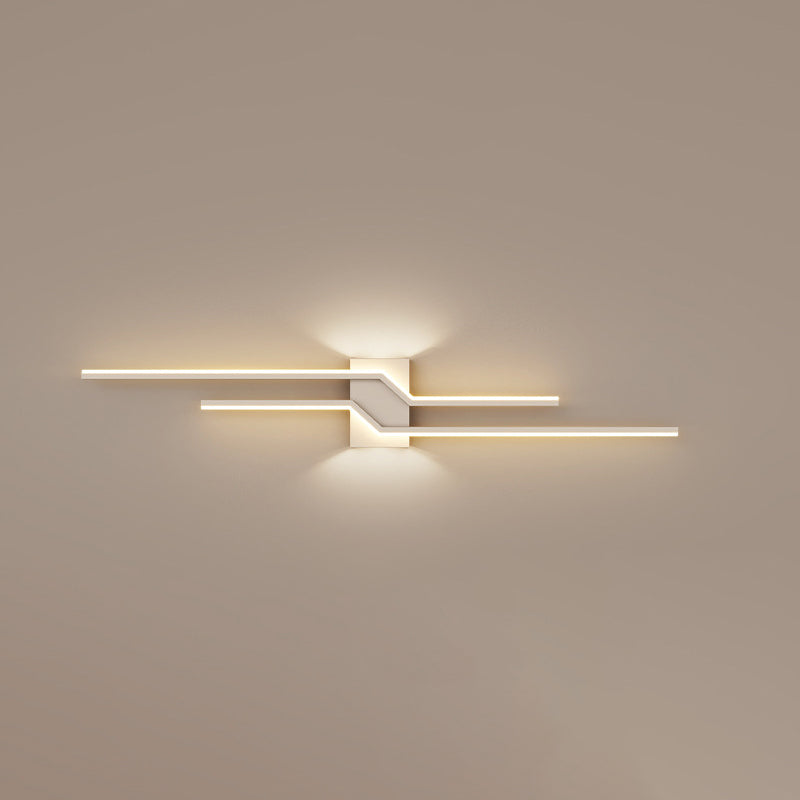Minimalism Wall Light Fixtures Linear LED Indoor Wall Sconce Lighting for Living Room