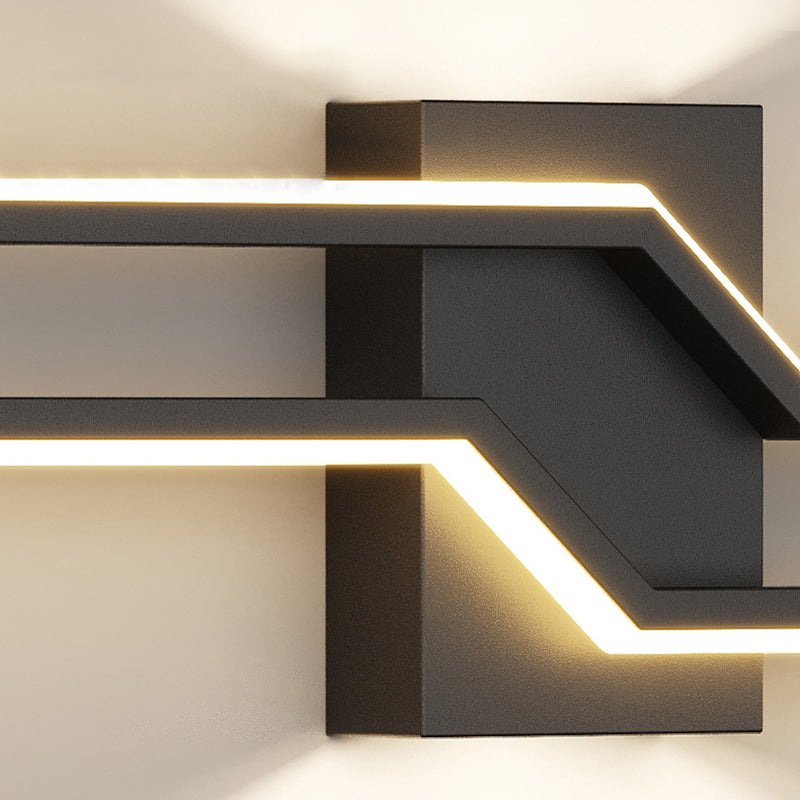Minimalism Wall Light Fixtures Linear LED Indoor Wall Sconce Lighting for Living Room