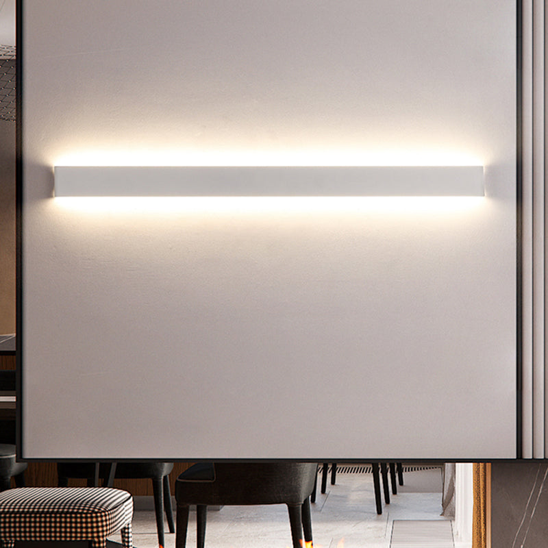 Minimalism Wall Light Fixtures Aluminium LED Indoor Vanity Lighting