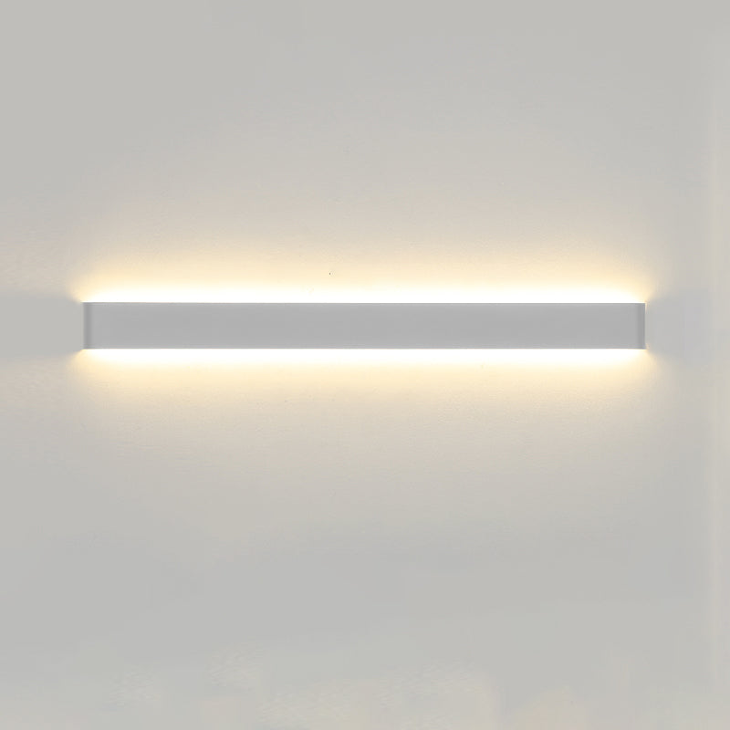 Minimalism Wall Light Fixtures Aluminium LED Indoor Vanity Lighting