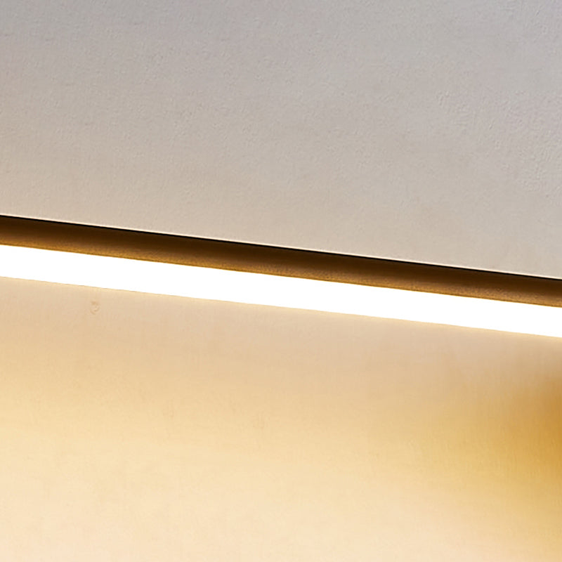 Minimalism Vanity Light Streamlined LED Wall Light Fixture for Bathroom