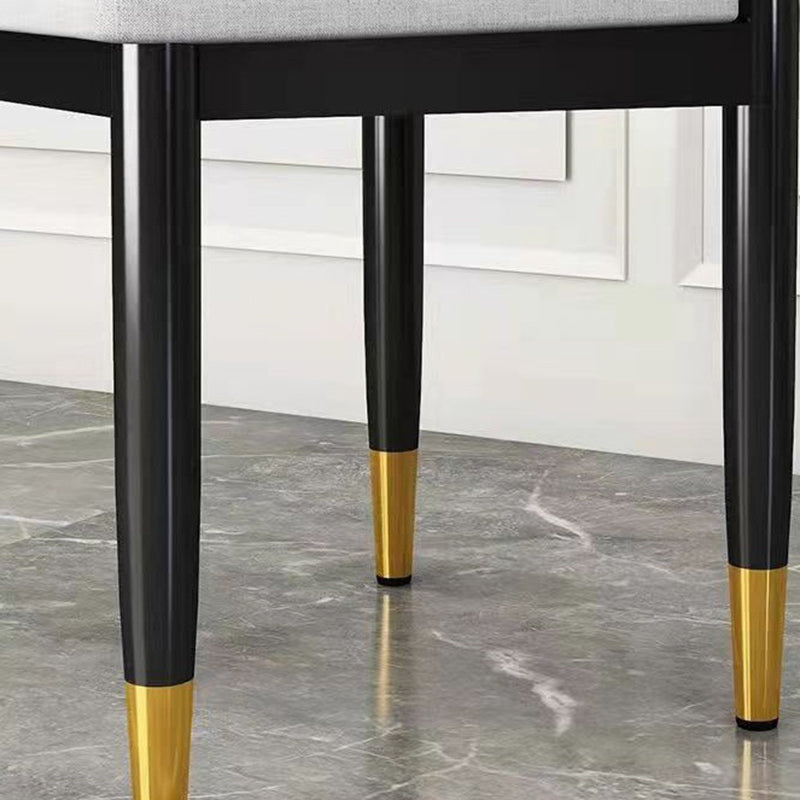 Metal Kitchen Dining Room Chair Contemporary Upholstered Chair