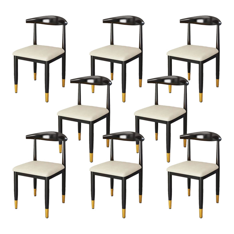 Metal Kitchen Dining Room Chair Contemporary Upholstered Chair