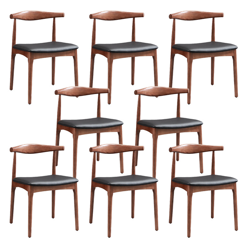 Upholstered Armless Dining Chair Home Contemporary Side Chair