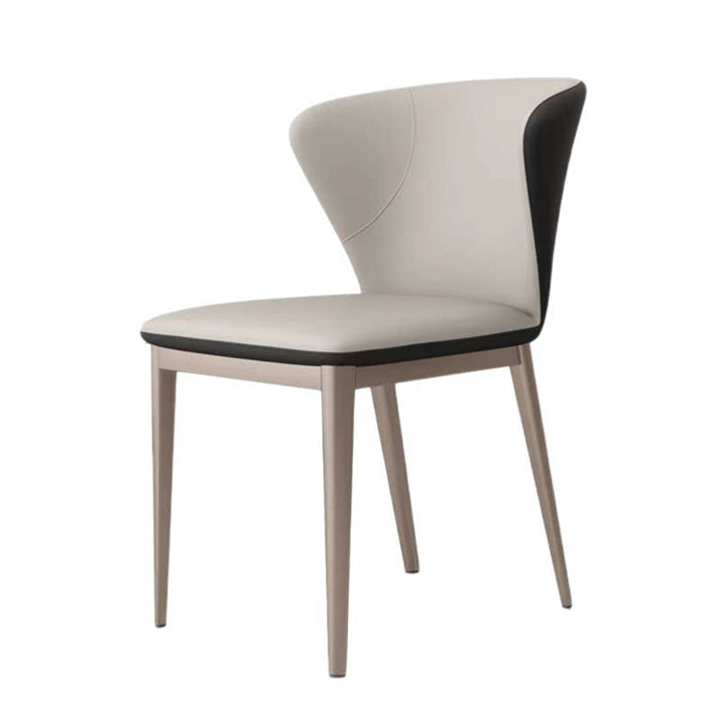Upholstered Dining Side Chair Wingback Armless Dining Room Chair