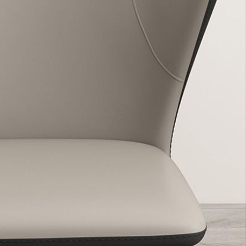 Upholstered Dining Side Chair Wingback Armless Dining Room Chair