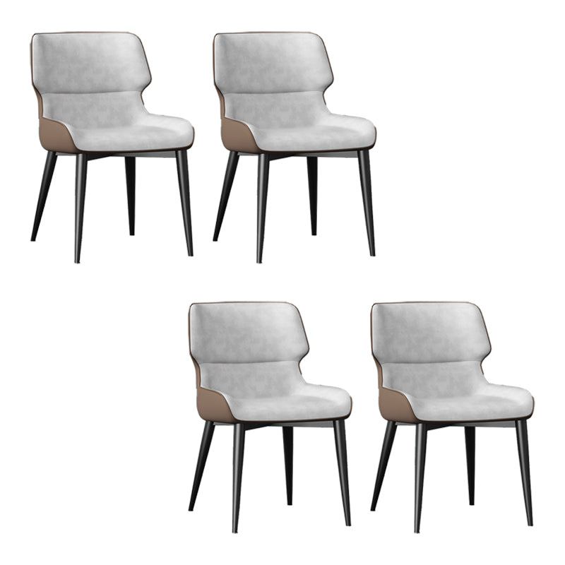 Dining Room Upholstered Side Chair Home Faux Leather Dining Chair