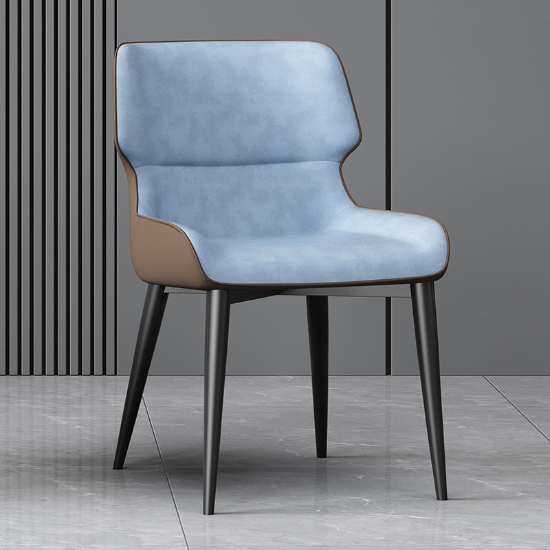 Dining Room Upholstered Side Chair Home Faux Leather Dining Chair