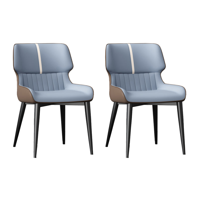 Dining Room Upholstered Side Chair Home Faux Leather Dining Chair