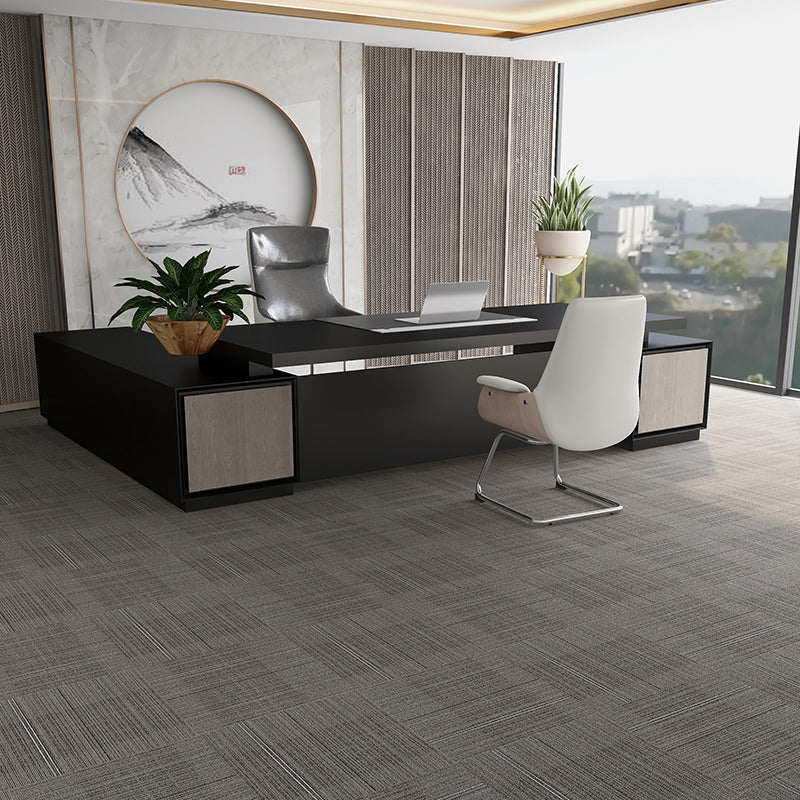 Simple Nylon Carpet Tile Office Meeting Room Stitching Carpet Floor Tile
