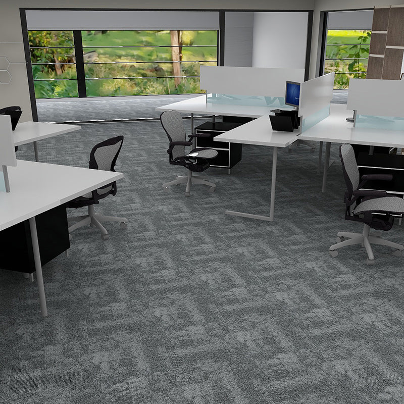 Simple Nylon Carpet Tile Office Meeting Room Stitching Carpet Floor Tile