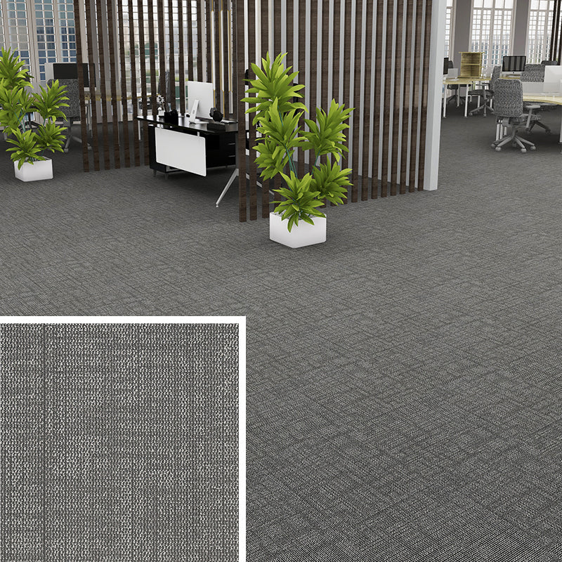Simple Nylon Carpet Tile Office Meeting Room Stitching Carpet Floor Tile