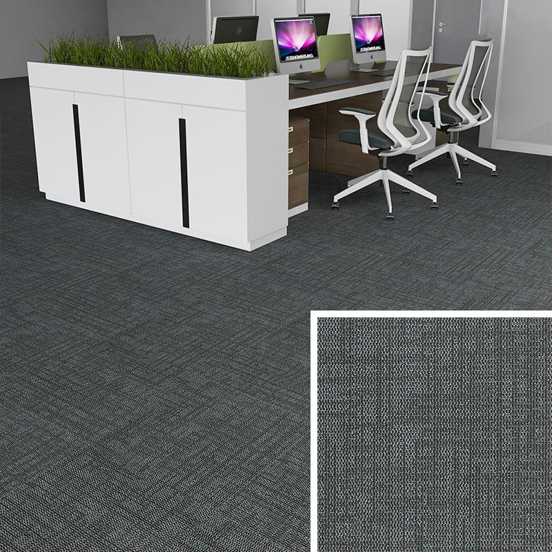 Simple Nylon Carpet Tile Office Meeting Room Stitching Carpet Floor Tile
