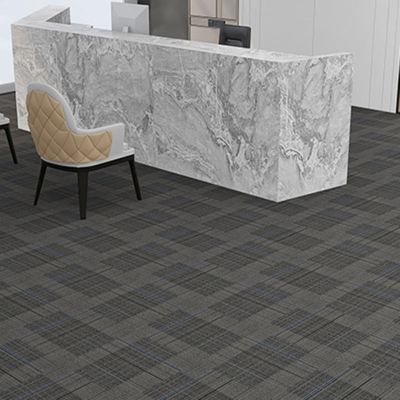 Simple Nylon Carpet Tile Office Meeting Room Stitching Carpet Floor Tile