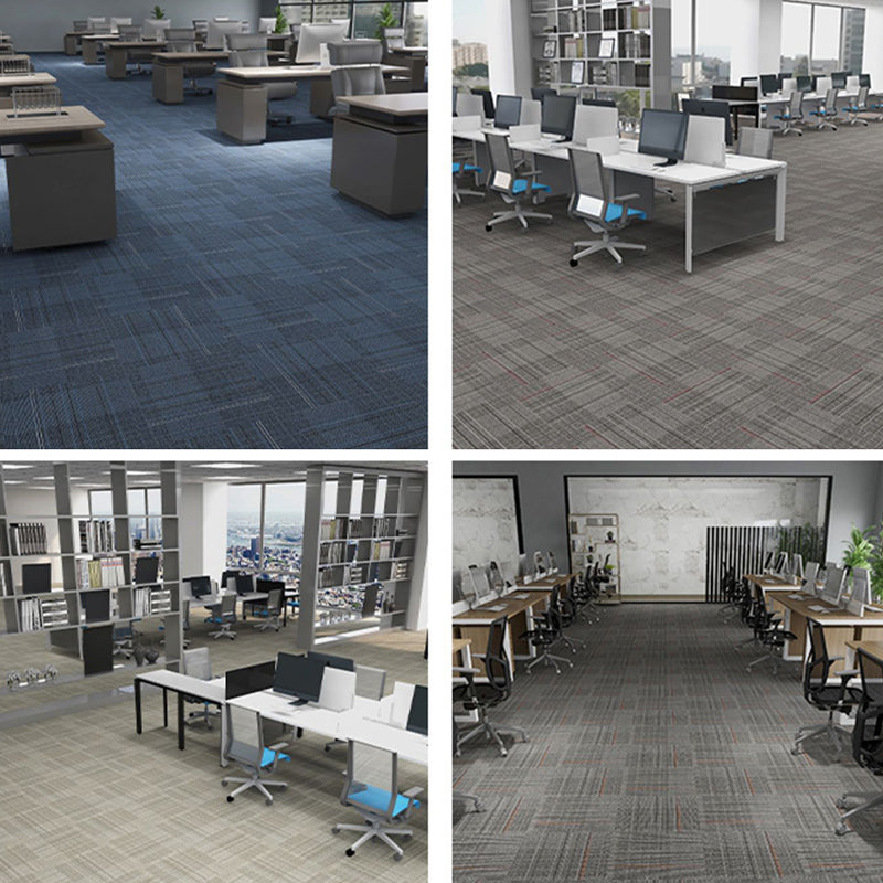 Simple Nylon Carpet Tile Office Meeting Room Stitching Carpet Floor Tile