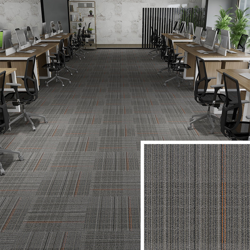 Simple Nylon Carpet Tile Office Meeting Room Stitching Carpet Floor Tile