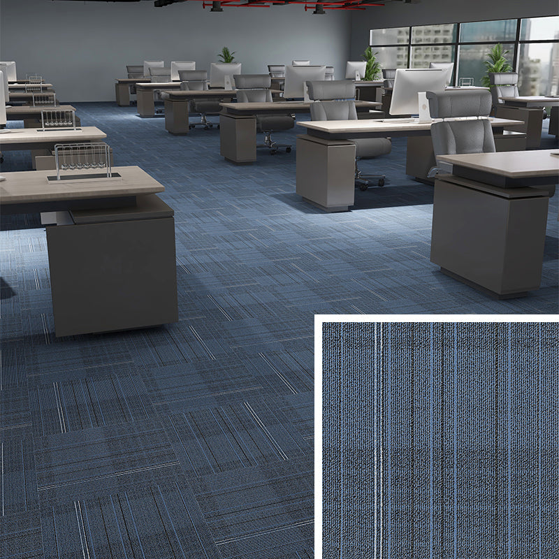 Simple Nylon Carpet Tile Office Meeting Room Stitching Carpet Floor Tile