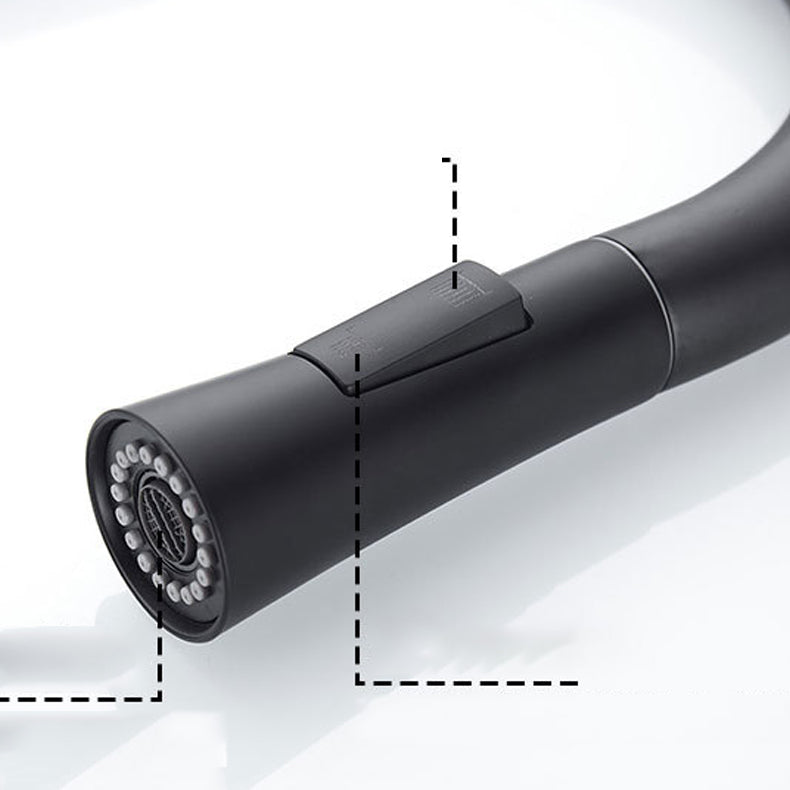 Pull Down Sprayer Kitchen Faucet 1-Handle Touch Bar Faucet with Supply Lines