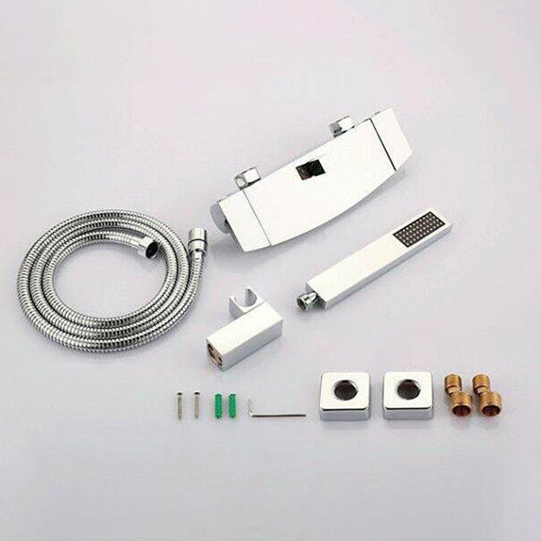 Modern Bathroom Tub Spout Wall Mounted Fixed Waterfall Faucet