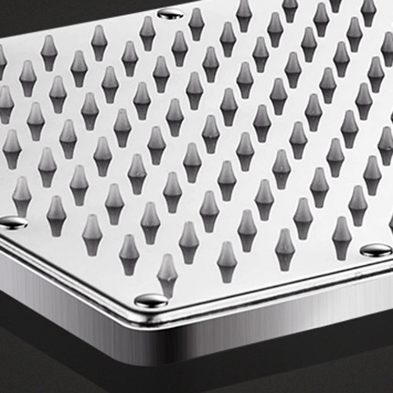 Contemporary Shower Head Combo Dual Shower Head Stainless Steel Wall-Mount Shower Head