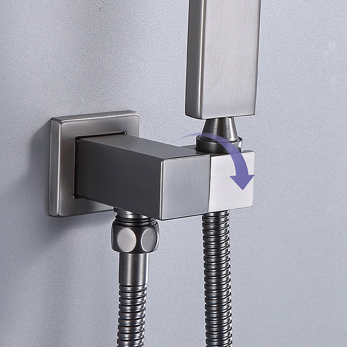 Shower System Massage Jet Lever Handheld Shower Head Shower Combo