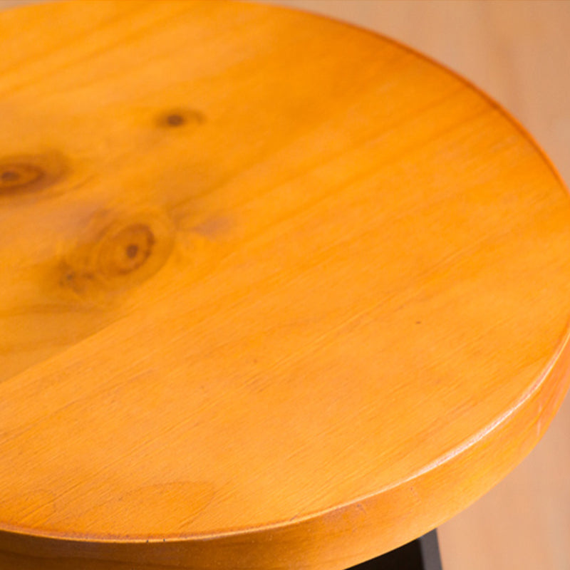 Industrial Dining Stools Adjustable Height Bar Stools with Footrest