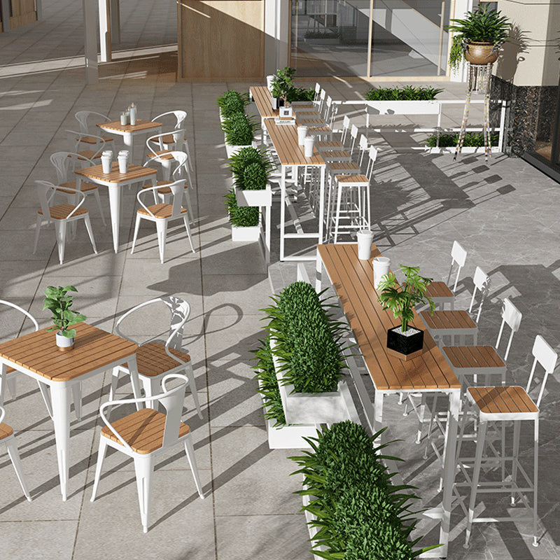 Rectangle Pub Height Dining Table Contemporary Bar Dining Table