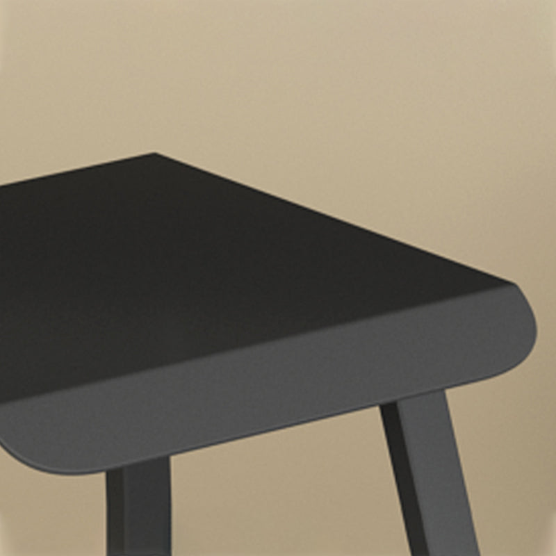 Industrial Armless Backless Counter Stool Iron Bar Stool with Pedal for Bar