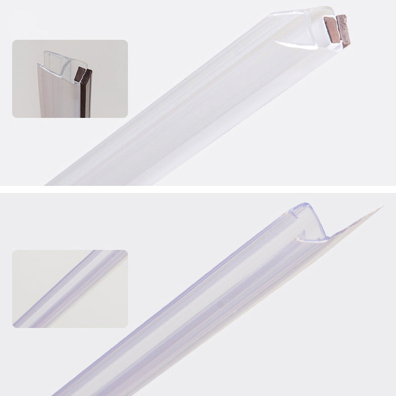 Shower Enclosure Semi-Frameless Double Sliding Neo-Angle Black Door Handles Shower Stall